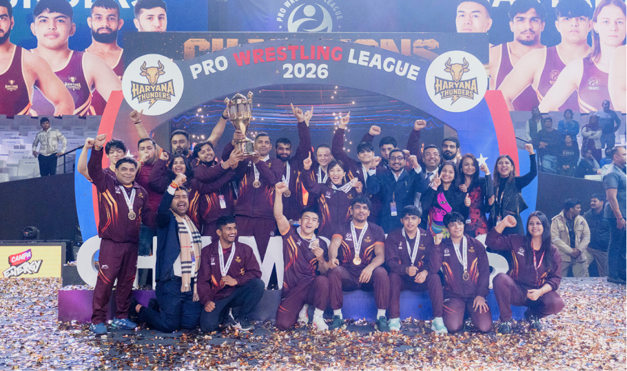 Haryana Thunders Crowned PWL 2026 Champions After Thrilling Final Against Delhi Dangal Warriors